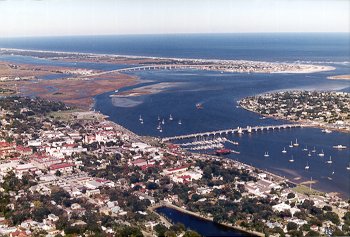 St Augustine, Courtesty of Visitors Information Center | CLICK for SITE