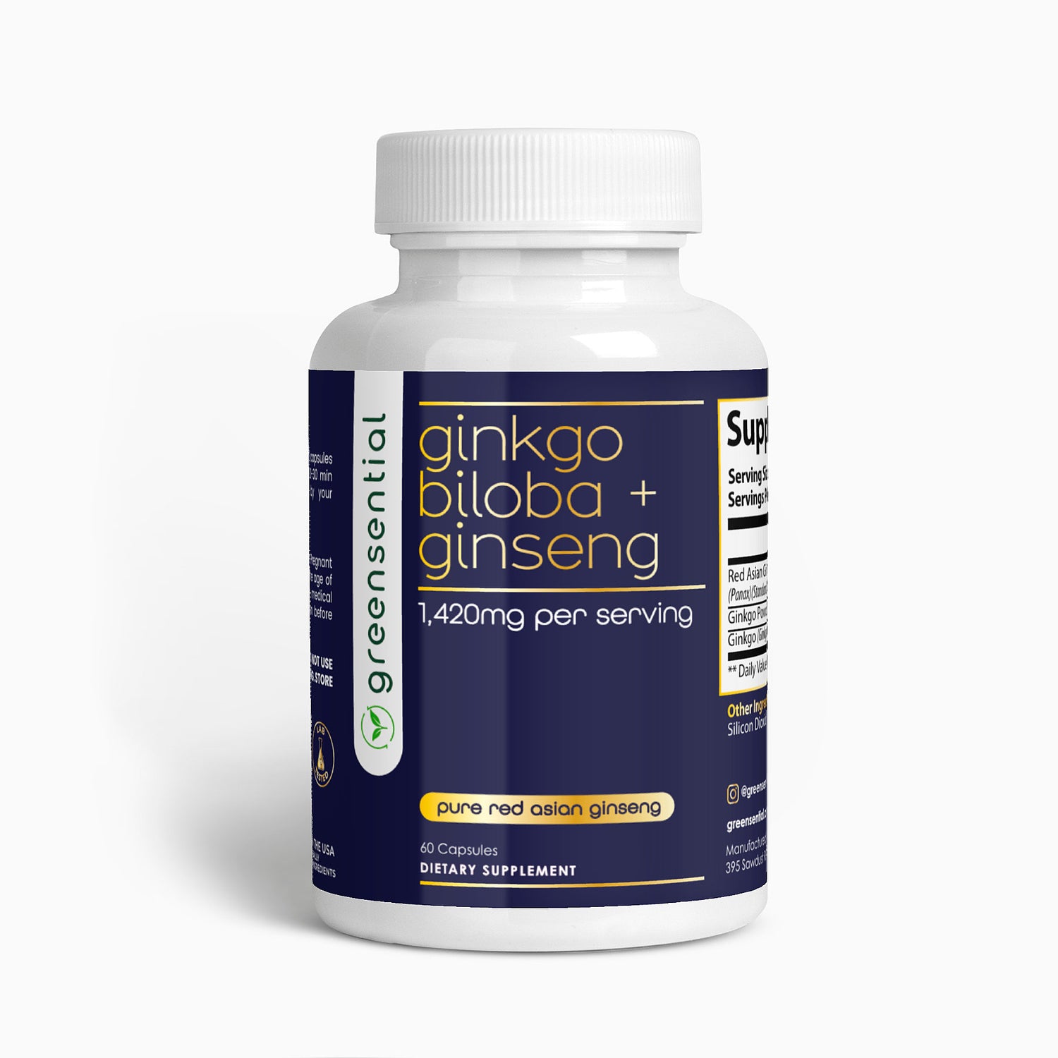Ginkgo Biloba + Ginseng