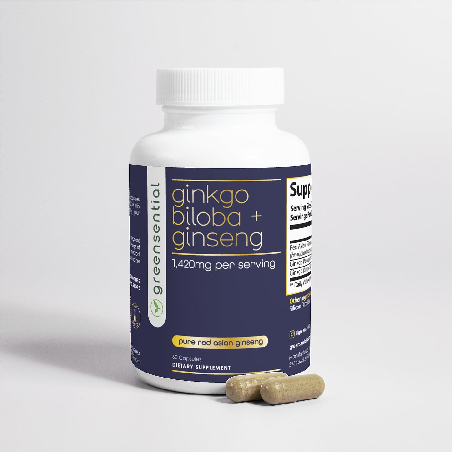 Ginkgo Biloba + Ginseng