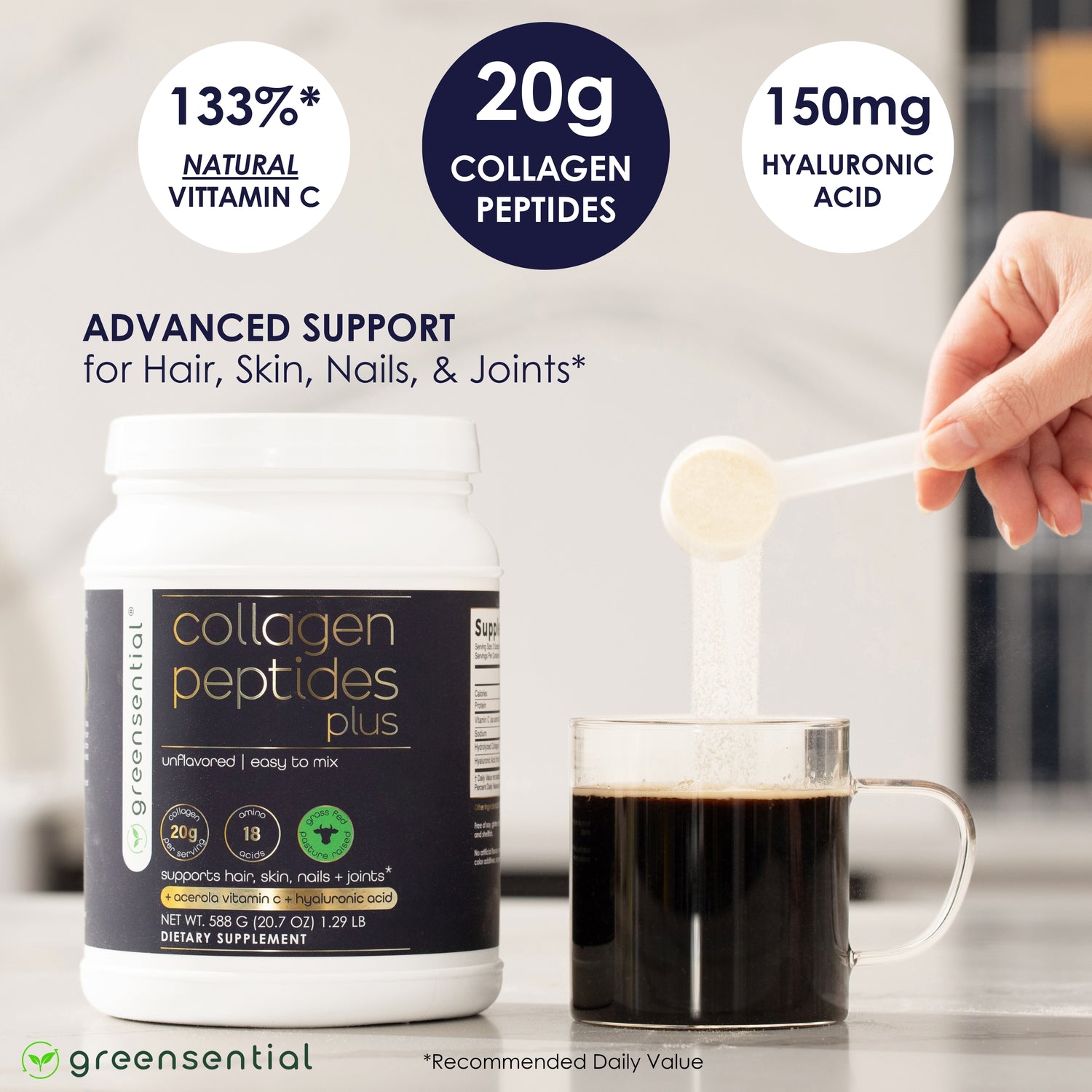 Collagen Peptides Plus Powder