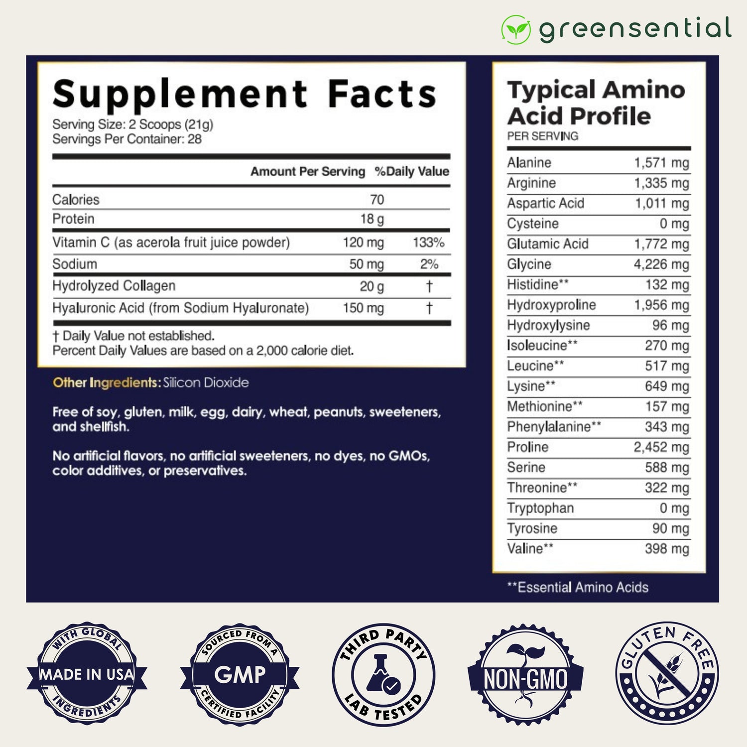 Collagen Peptides Plus Powder